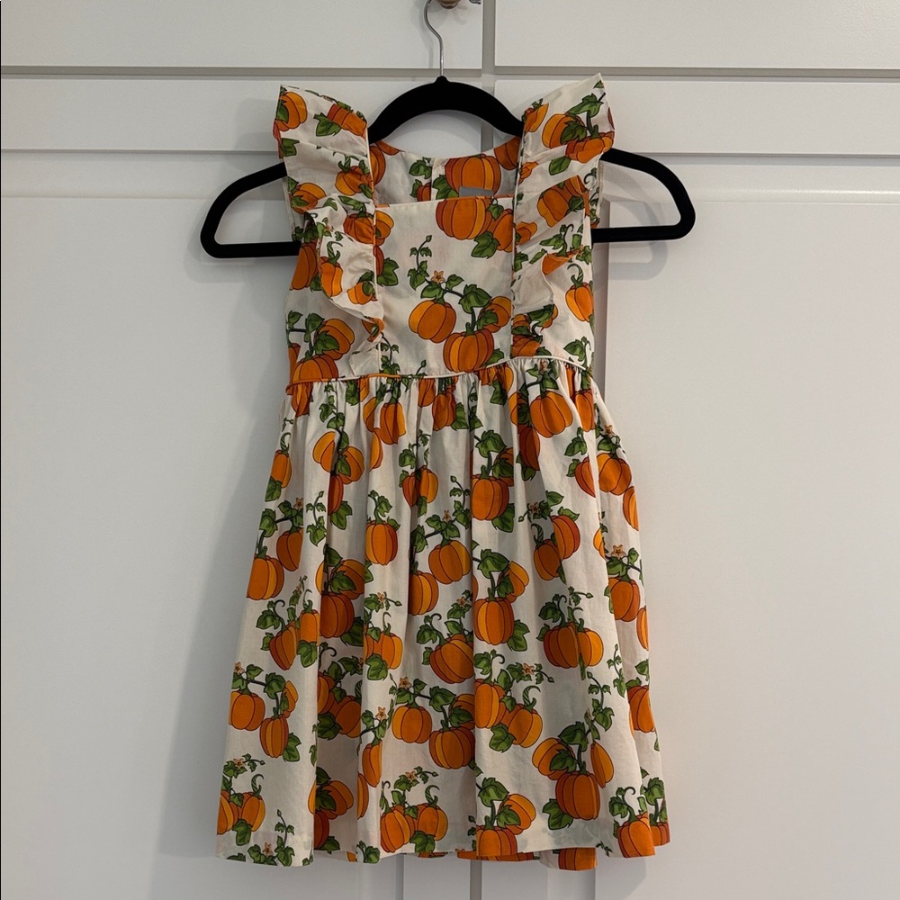 Eleanor Rose Orange Pumpkin Dress
